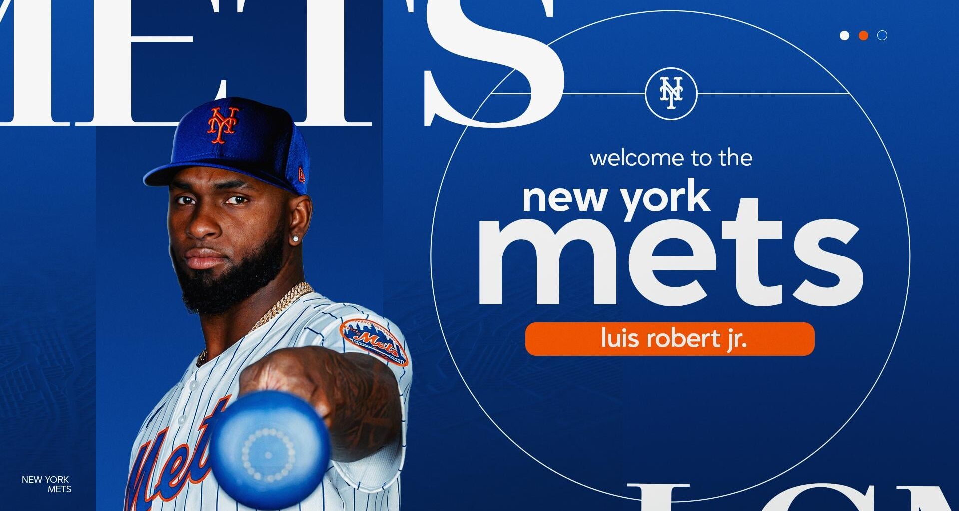 Welcome to New York, Luis Robert Jr.!