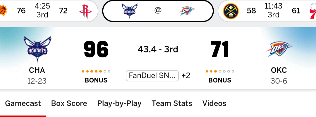 How many statues for Finch