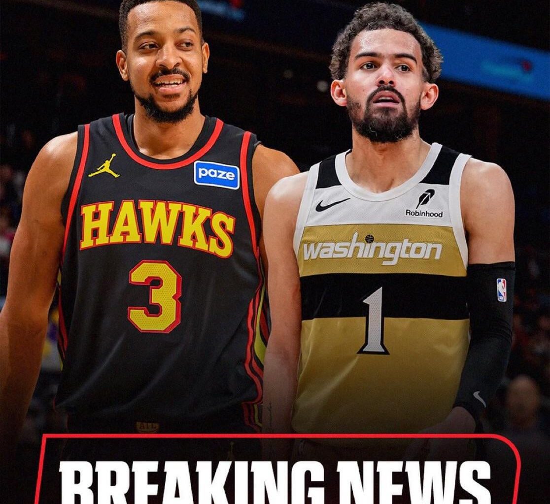 BREAKING: The Atlanta Hawks are trading four-time NBA All-Star Trae Young to the Washington Wizards for CJ McCollum and Corey Kispert, sources tell ESPN.