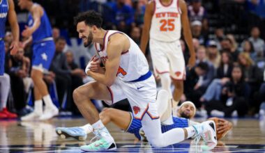 Landry Shamet eyes ‘next step’ with Knicks return unknown after painful injury