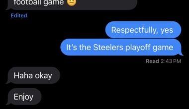 Folks should I dump her?