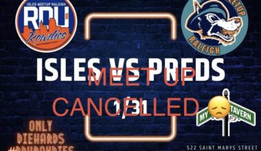Isles meet ups Raleigh- 1/31 cancelled