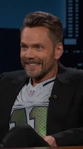 Joel McHale Sporting Ugly Rivalry Jersey On Kimmel.... Fuck it, I'm In