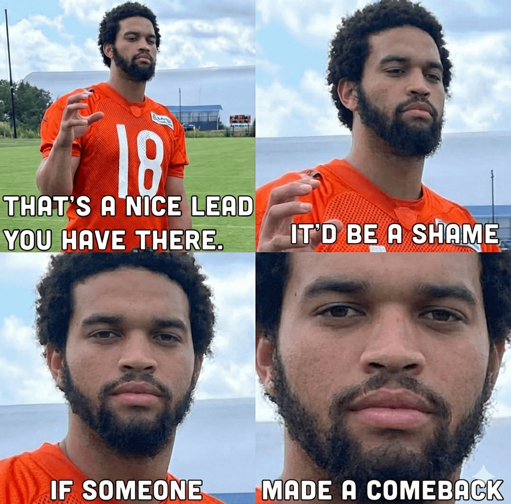 Why that's a nice lead you have there...