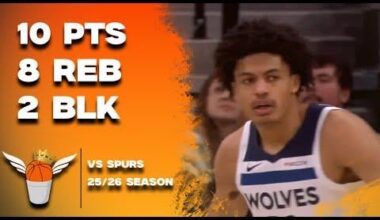 Joan Beringer 10 Points/2 Blocks vs Spurs Full Highlights! (1/17/2026)