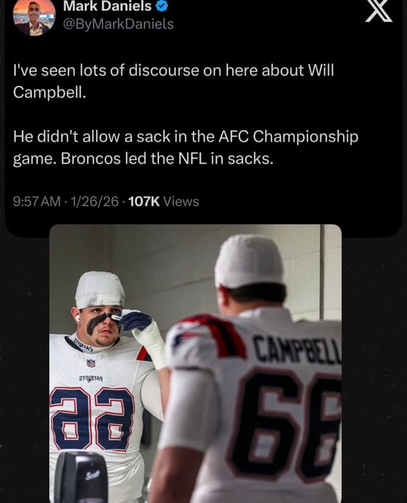 Still Has Some Work To Do But Big Country Showed Up To The AFC Championship..