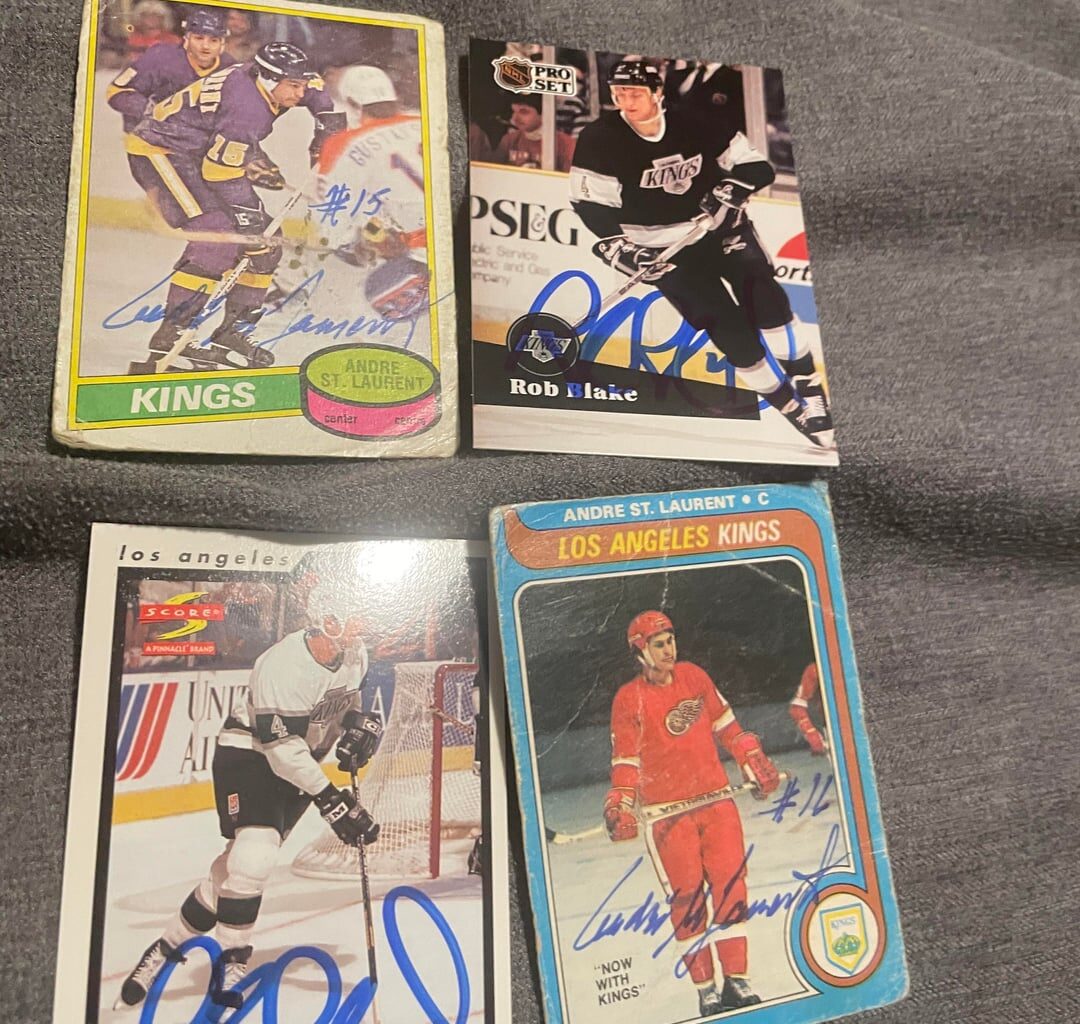 Some La kings autogroahs