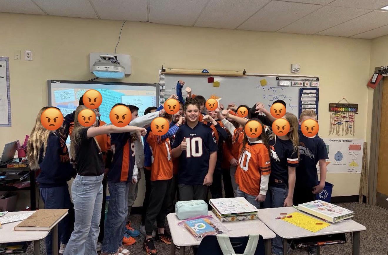 Repping the Pats in CO