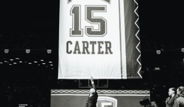 One year ago today, VC's legacy went up into the rafters 🐐