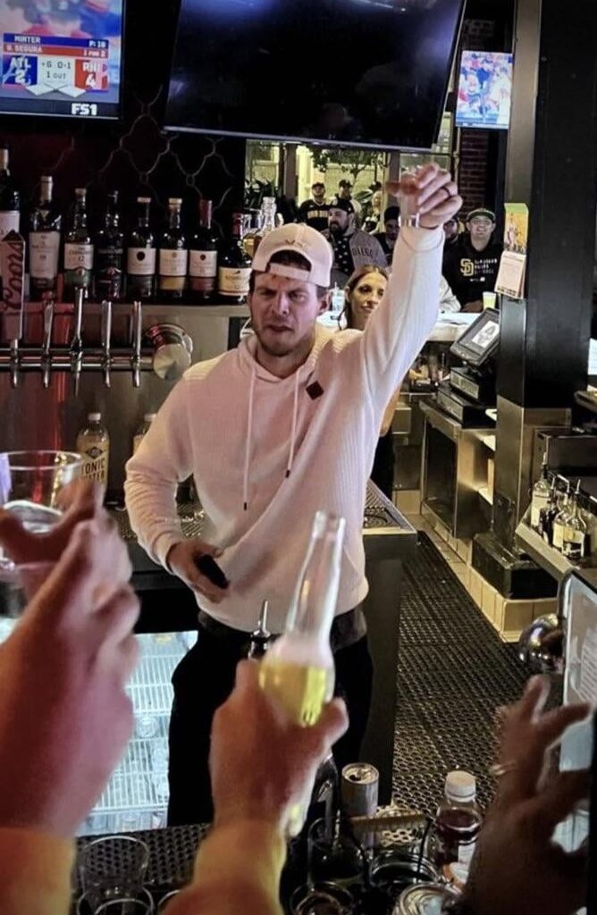 [SDUT] Myers will help young hitters' pregame swing work. Job begins with a 3-week spring stint covering a top-prospect camp and minor league camp. He hopes to find a window to return to SD, recalling pouring shots. "It was $1000, which is nothing compared to being able to celebrate with the fans.”