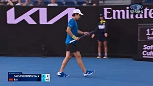 Bai Zhuoxuan Battles Past Pavlyuchenkova, Sets Up Sabalenka Clash