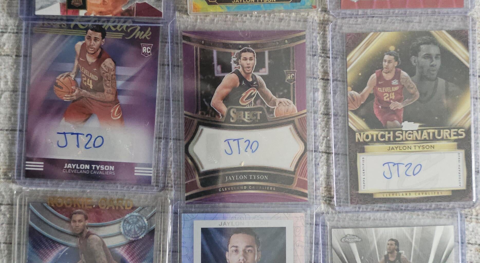 Some of me and my son's Tyson collection  (have 6 more autos in the mail)