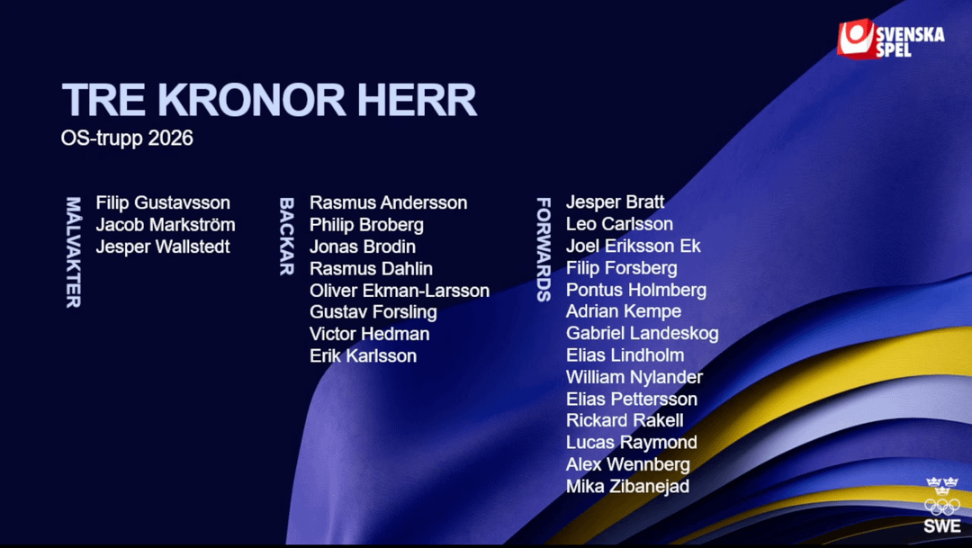 MIka will play for Sweden at the Olympics