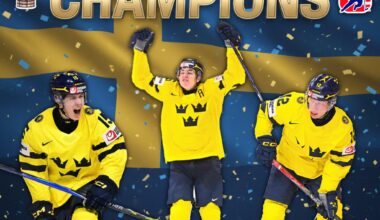 Anton Frondell and Team Sweden take home Gold at the 2026 WJC!