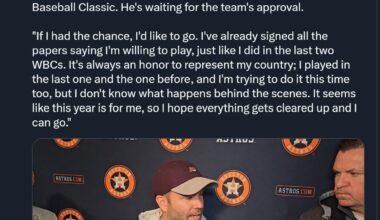 José Altuve wants to go to the World Baseball Classic