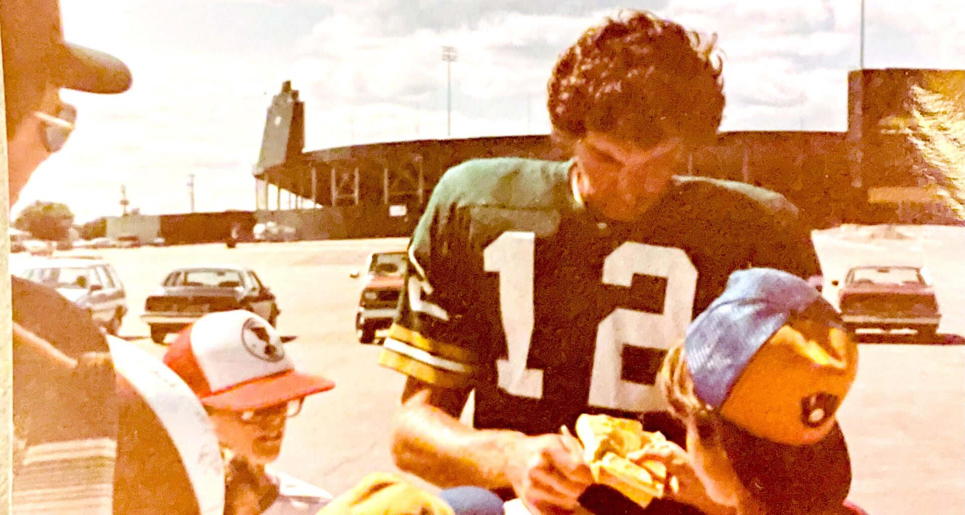 Getting my Lynn Dickey autograph - Circa 1983