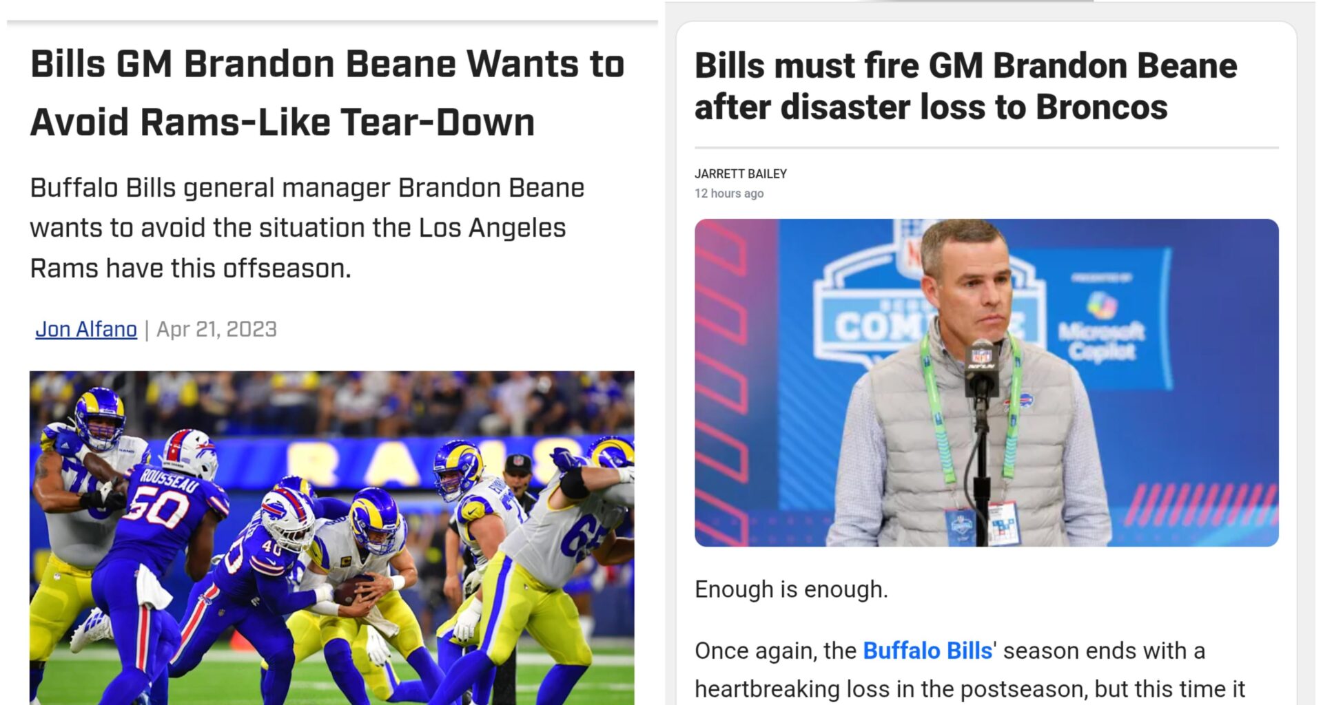 Life comes at you fast.