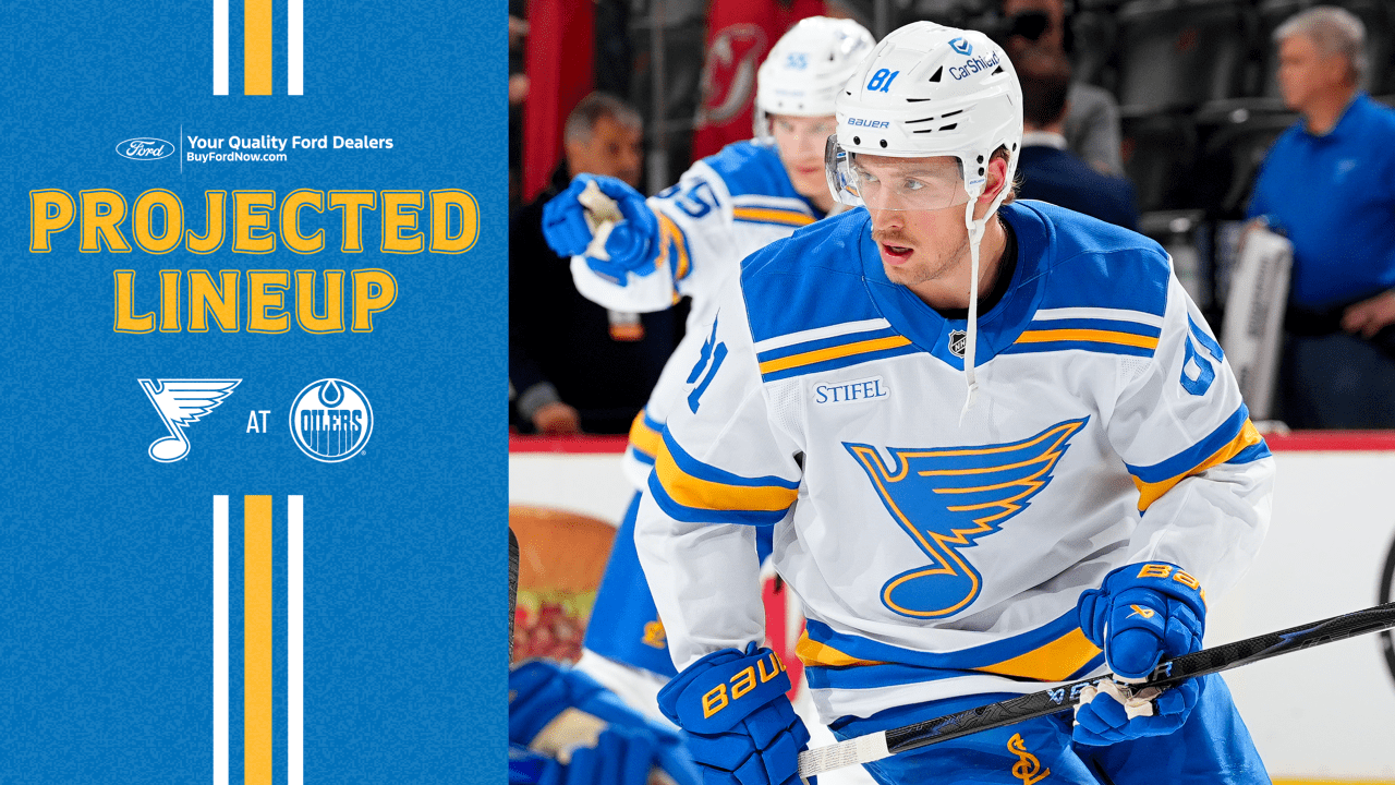 Projected Lineup: Jan. 18 at Edmonton
