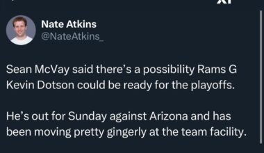 Injury Update on Kevin Dotson