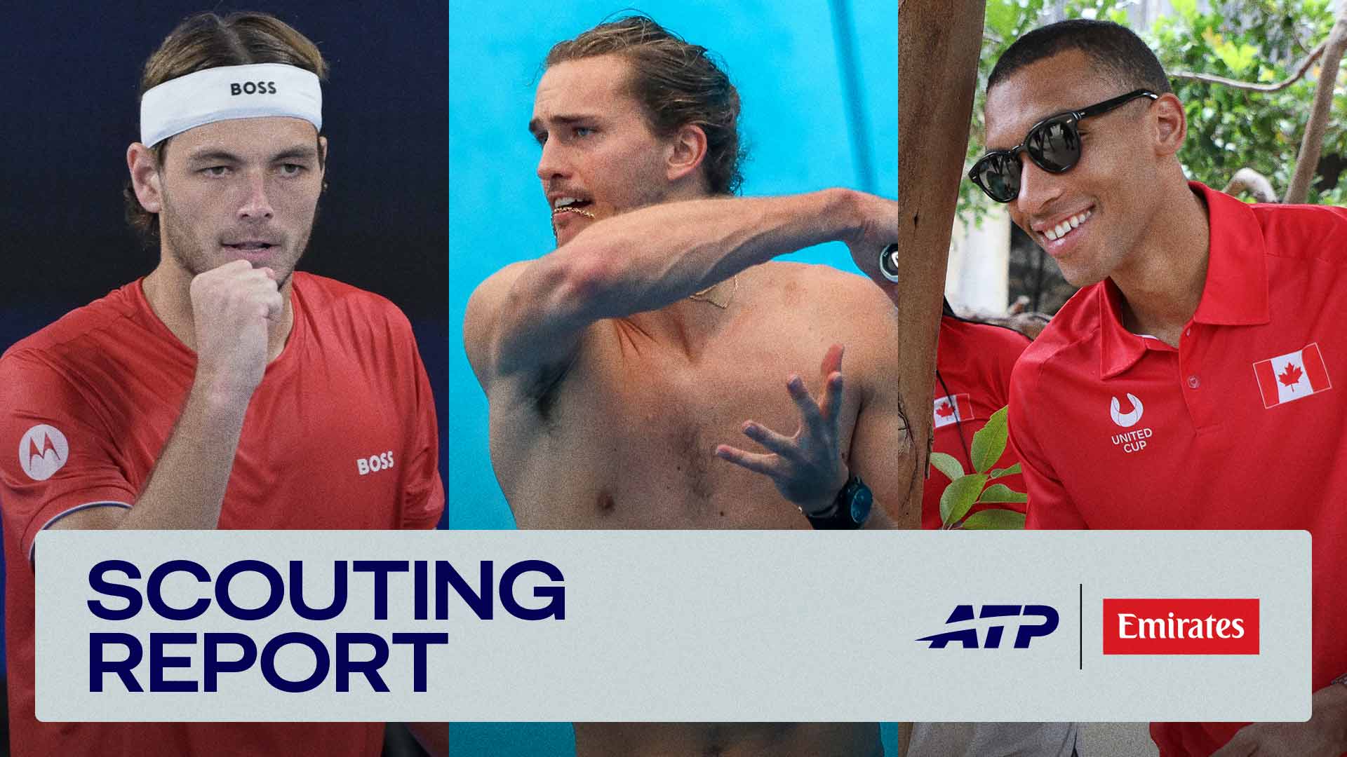 Taylor Fritz, Alexander Zverev and Felix Auger-Aliassime are among the stars competing in the United Cup.