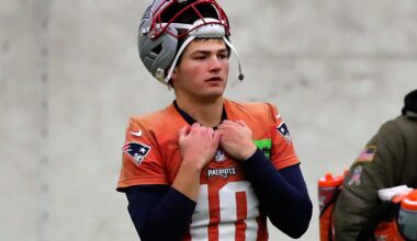 Mike Macdonald dismisses any thought that Drake Maye's injury will affect him