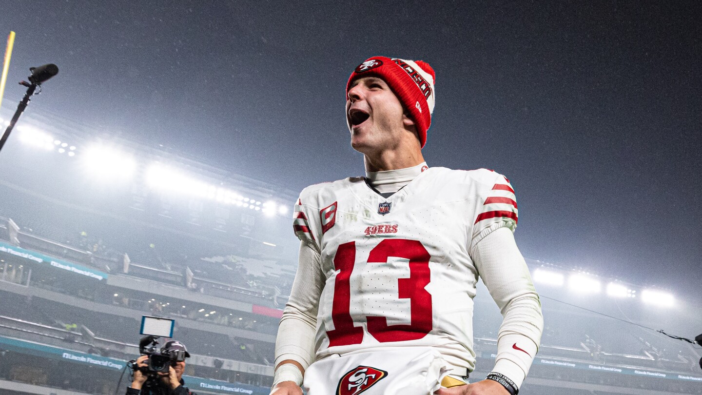 Kyle Shanahan on Brock Purdy's 4-0 record at Seattle: "Brock doesn't get rattled"