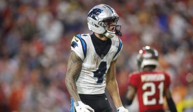 Brad Allen: Tetairoa McMillan "created separation more than one yard downfield"