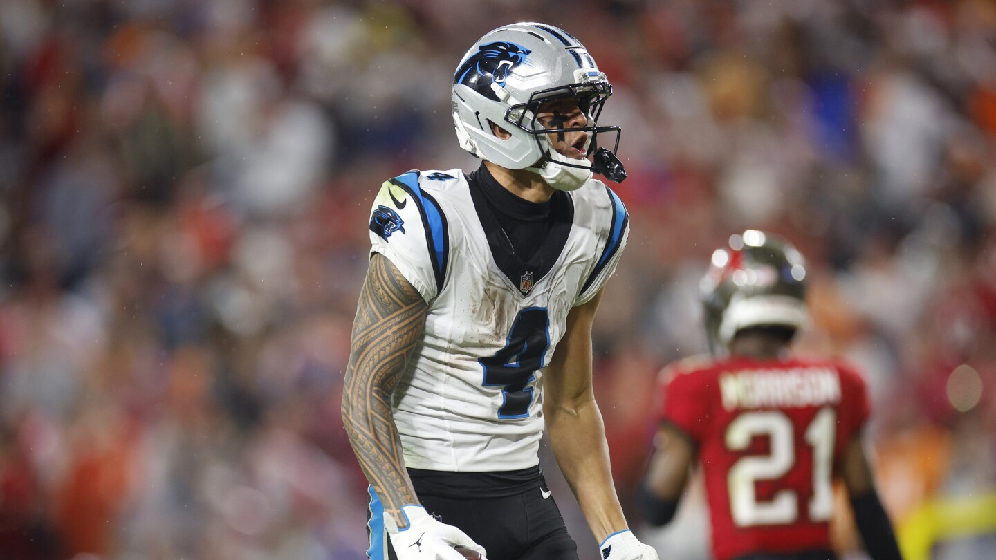 Brad Allen: Tetairoa McMillan "created separation more than one yard downfield"