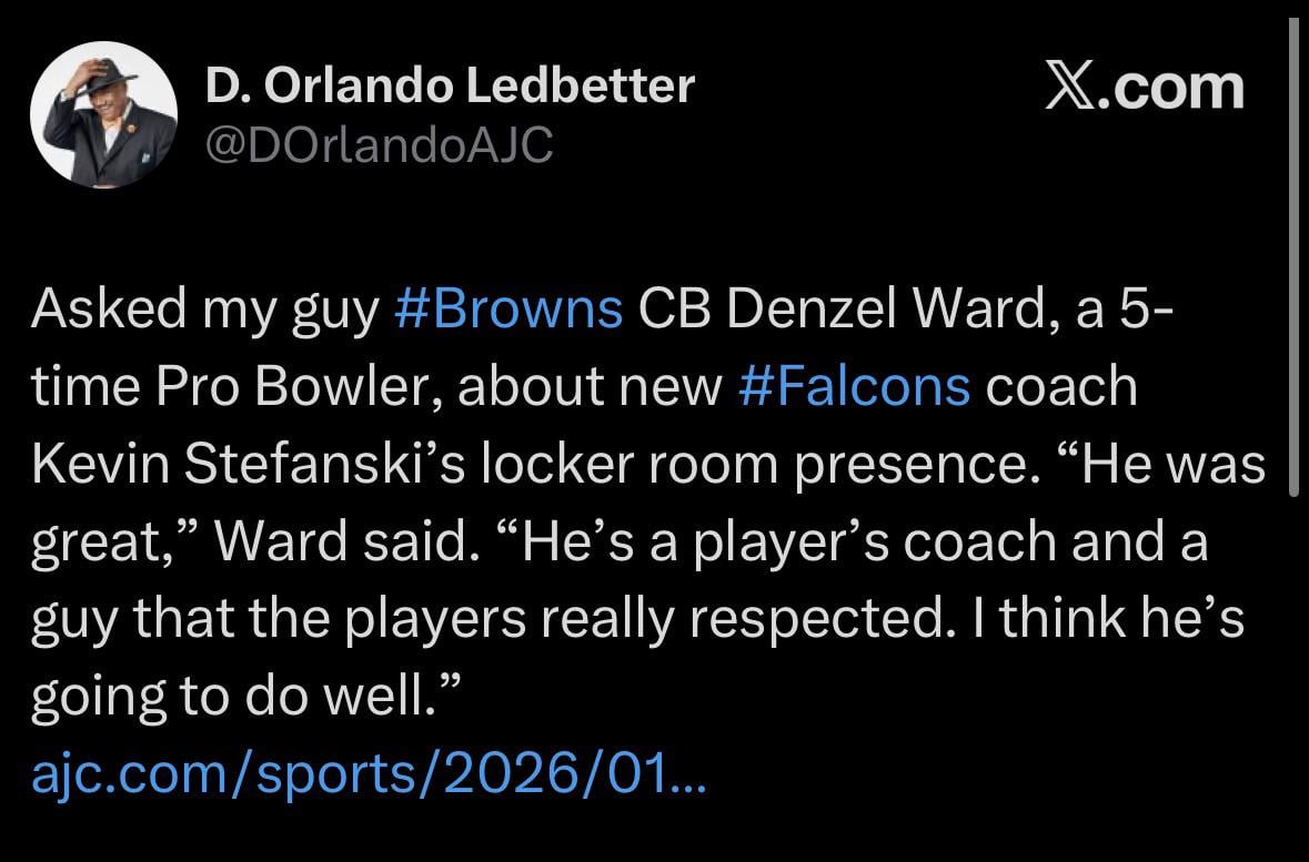 High praise from Denzel Ward on Kevin Stefanski
