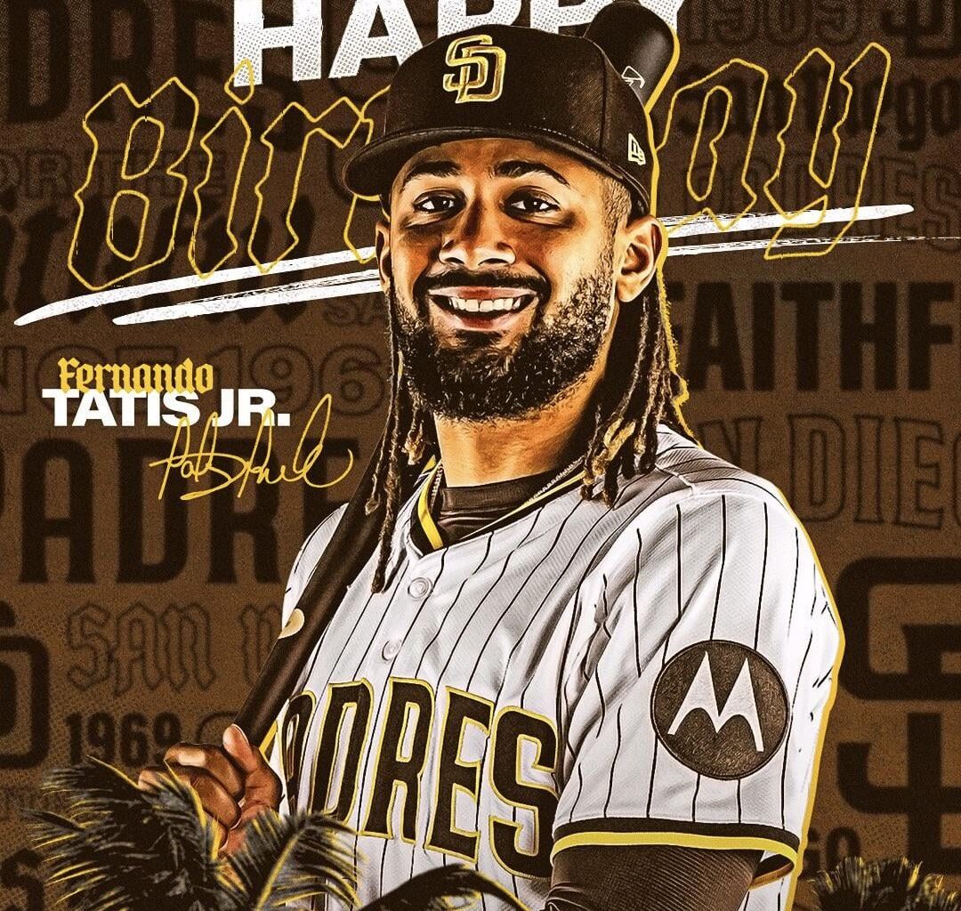 [Padres] Happy birthday, Fernando! 🥳