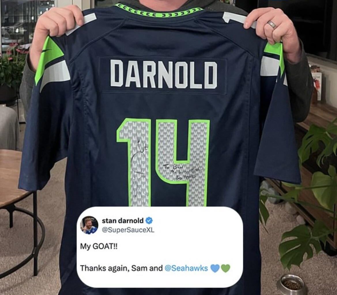 Gotta love Sam (and Stan) Darnold!