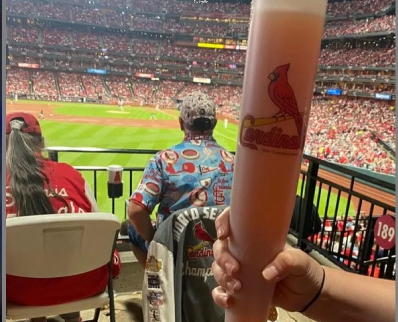 The beer bat from Busch Stadium got featured on 1/23rd 's Scrandle (an international soccer food game). Also how did I not know this glorious thing didnt exist.