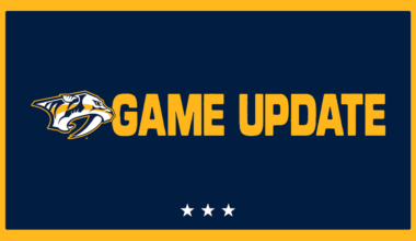 Predators Game at Bridgestone Arena on Jan. 24 Against Mammoth to Start at 12:30 P.M. CT