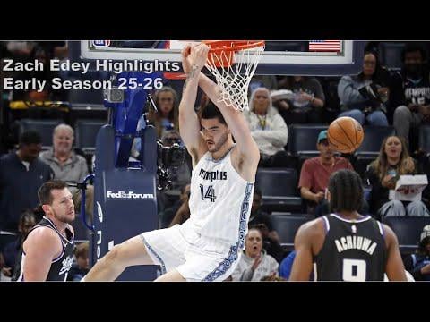 Zach Edey Early Season Highlights 2025-2026