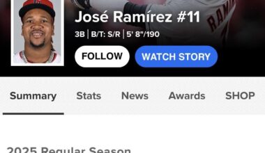 The Guardians and J-Ram agree to a 7 year extension worth $175 Million, practically making him a Guardian for his entire career.