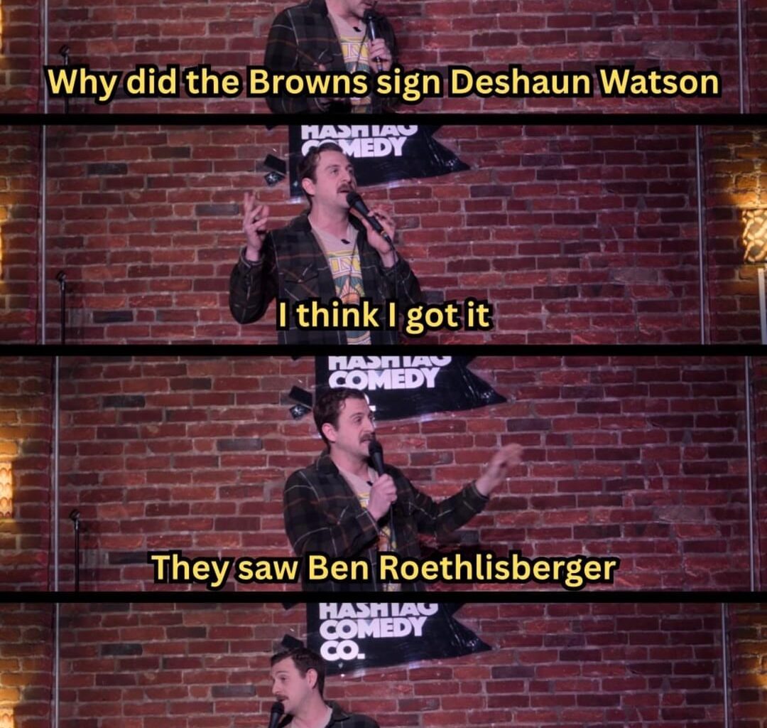 Was asked to insult the Browns