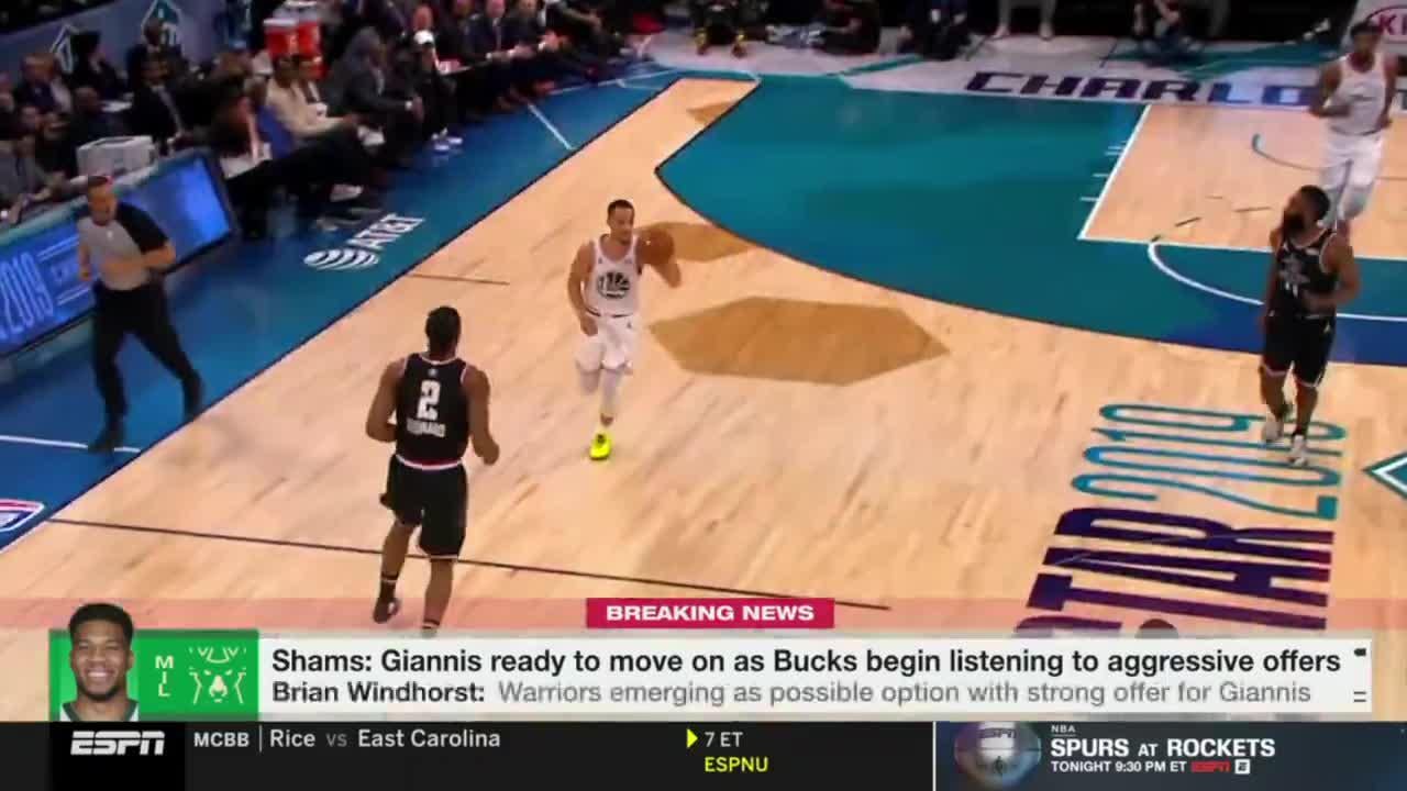 [Windhorst] Other teams interested in Giannis Antetokounmpo will “have to try to beat” a strong offer from the Golden State Warriors. The Warriors have the most “straightforward” trade package for Giannis Antetokounmpo.