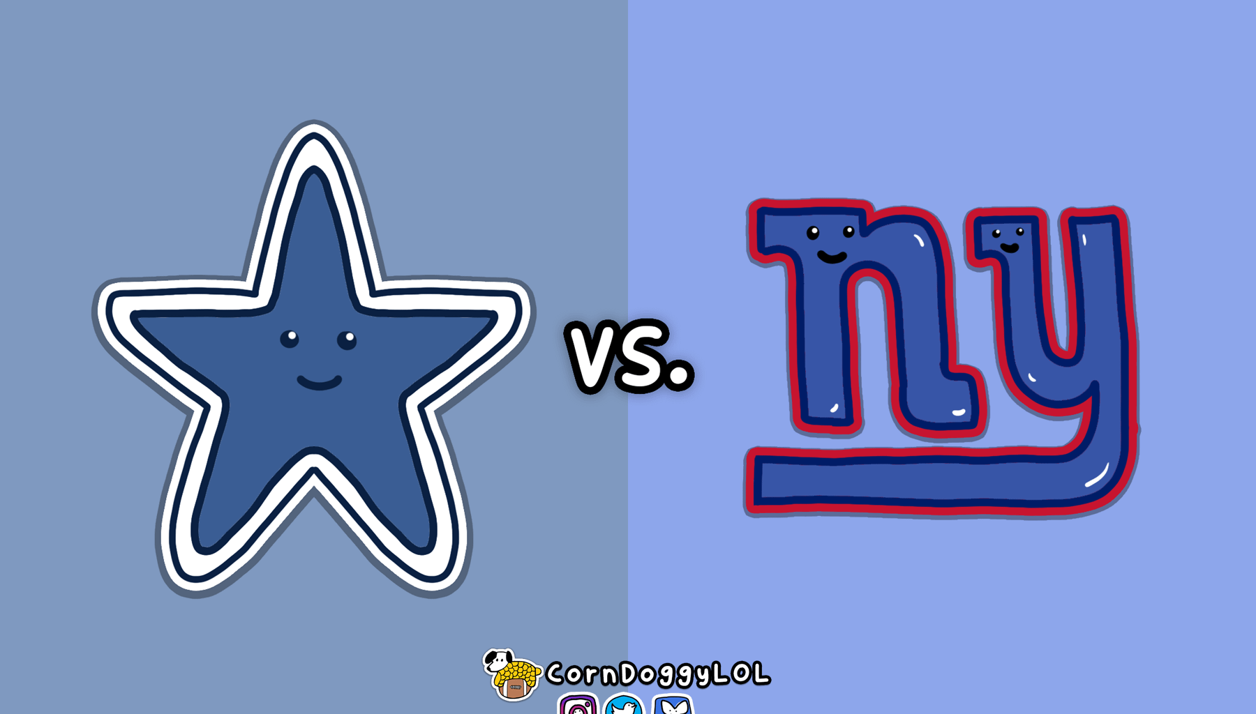 New York Giants Week 18 New Years Doodle :)