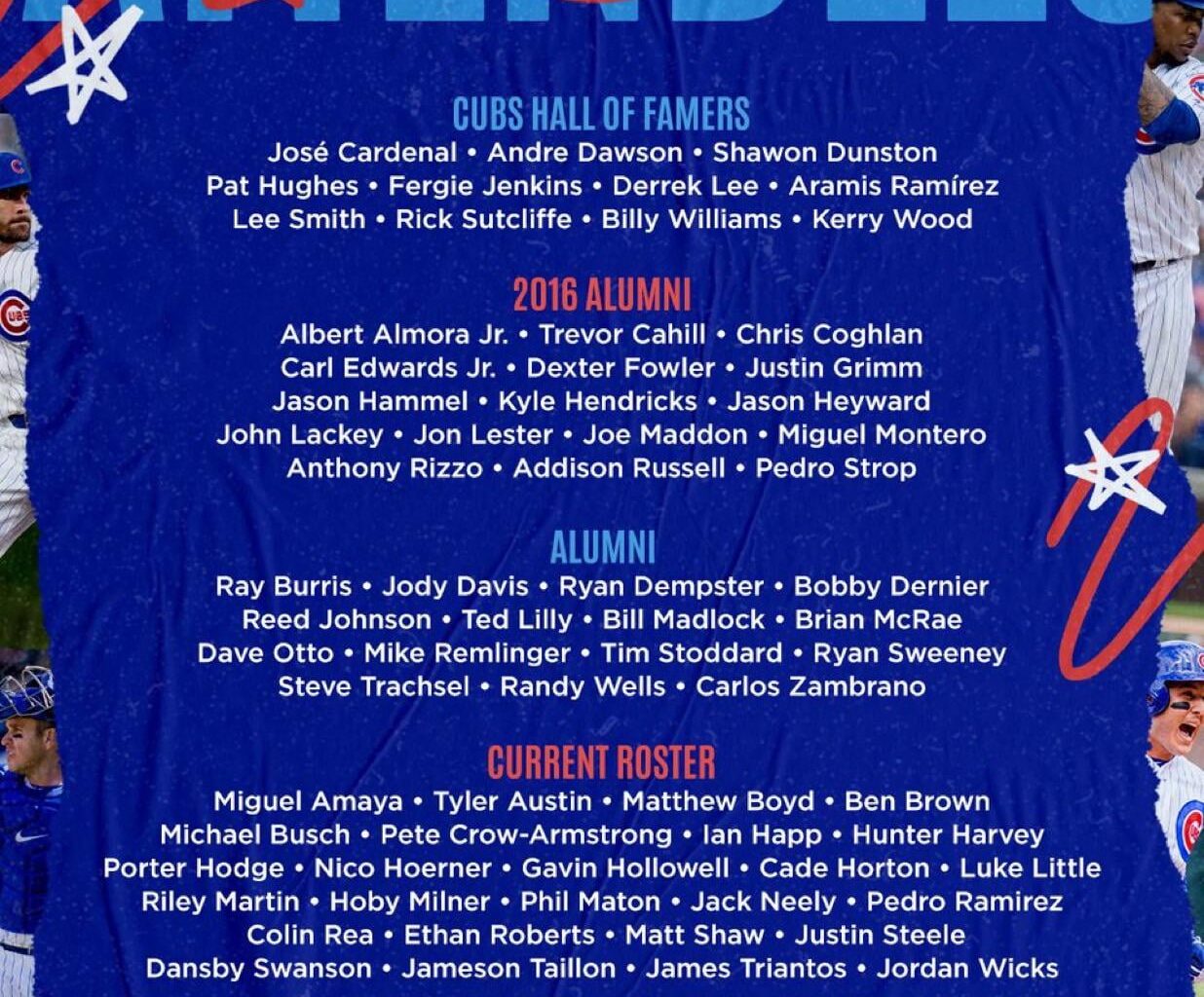 [Cubs] Full CubsCon 2026 Lineup