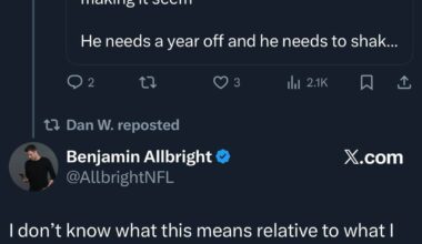 Benjamin Allbright insisting on X that he knows McDaniel personally and that he has information that leads him to believe he will be the Chargers OC: “He won’t take the Raiders gig either way, and he’s not top 3 for the Bills.”