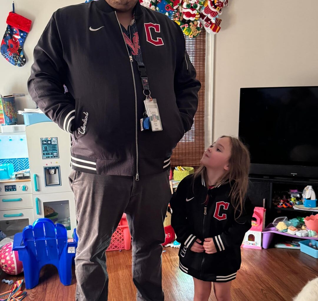 They don’t make Vogt coats in kid sizes but our daughter wants to match her dad so I make her her own