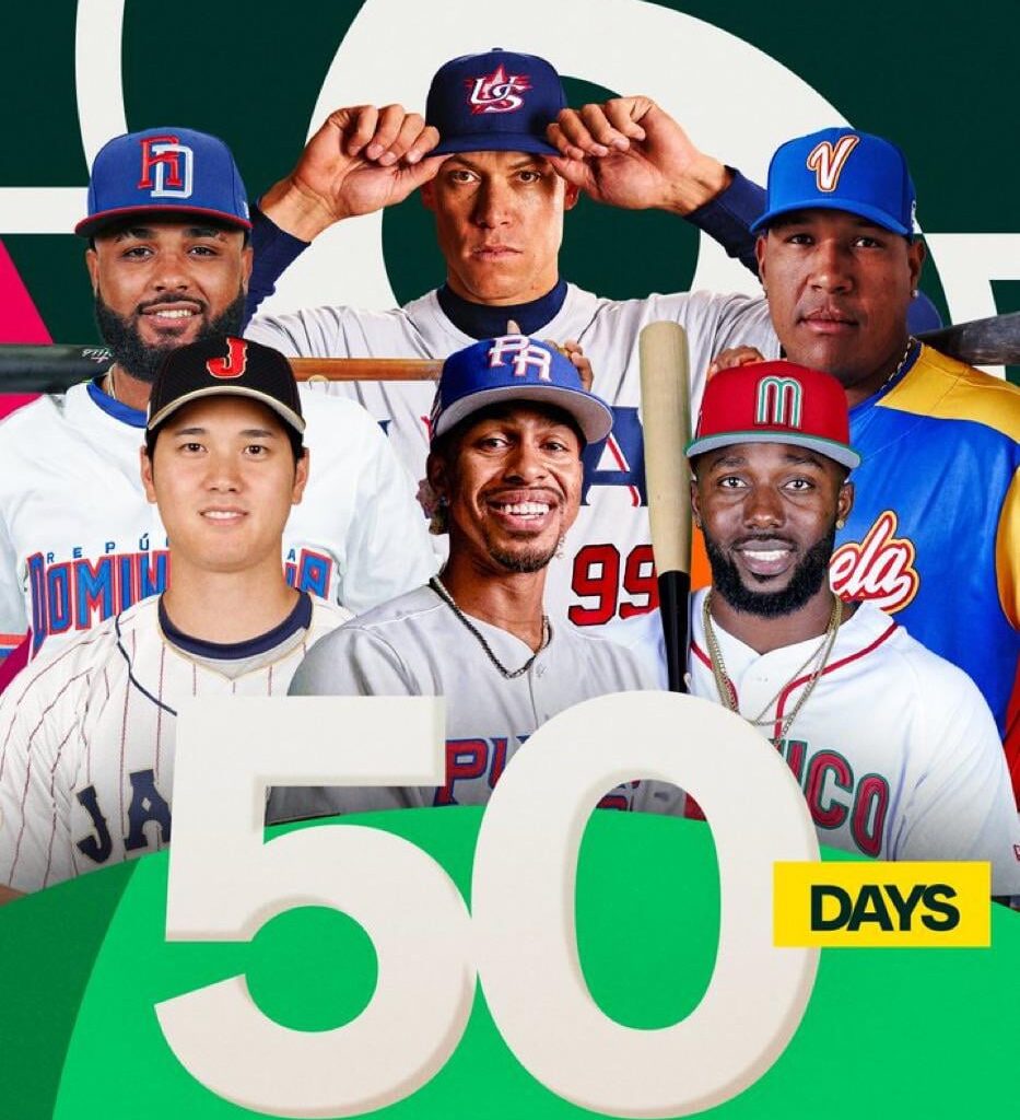 The World Baseball Classic returns in just 5️⃣0️⃣ days