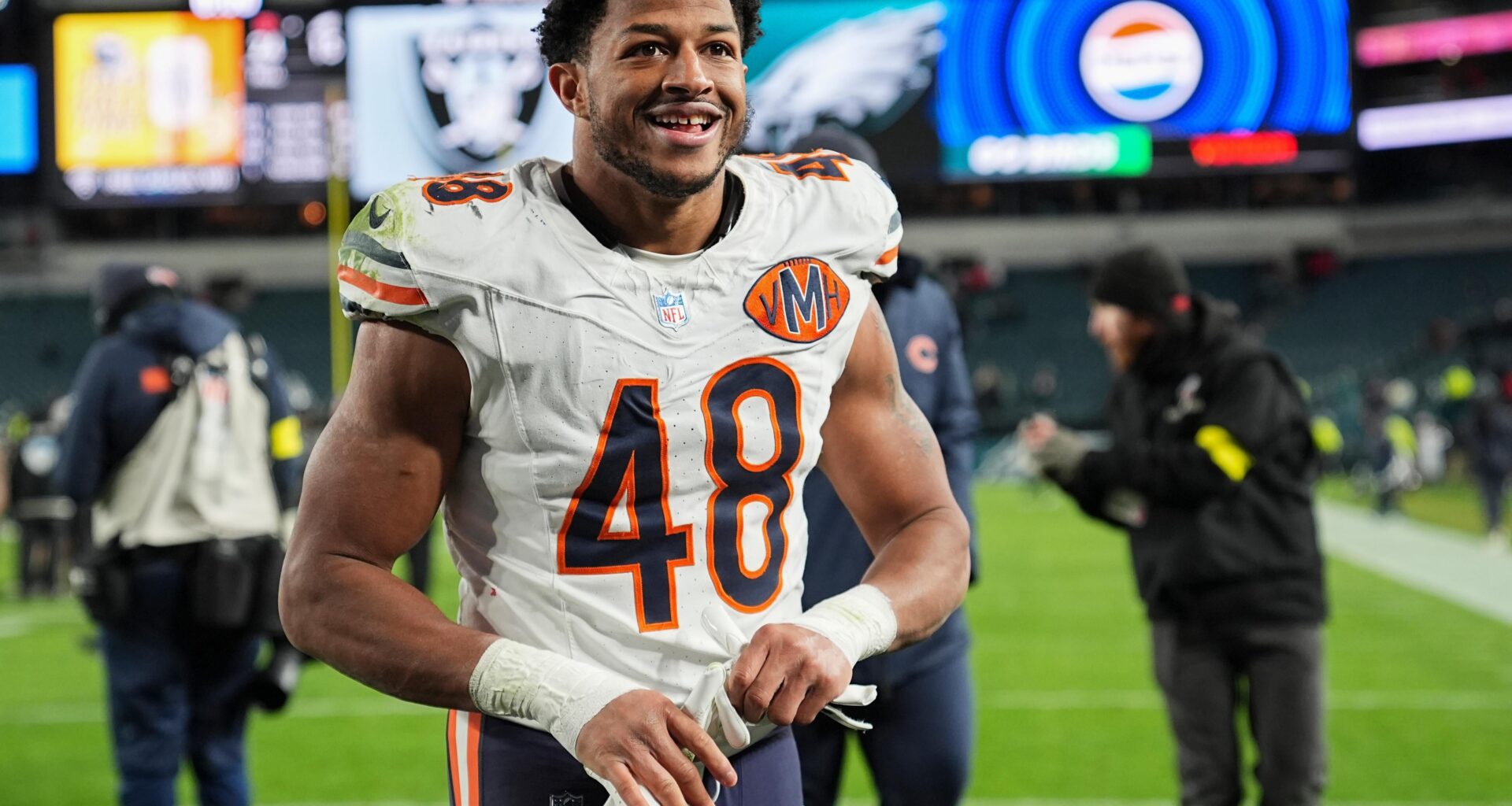 Am I tripping or is D'Marco Jackson our most important player to re-sign?