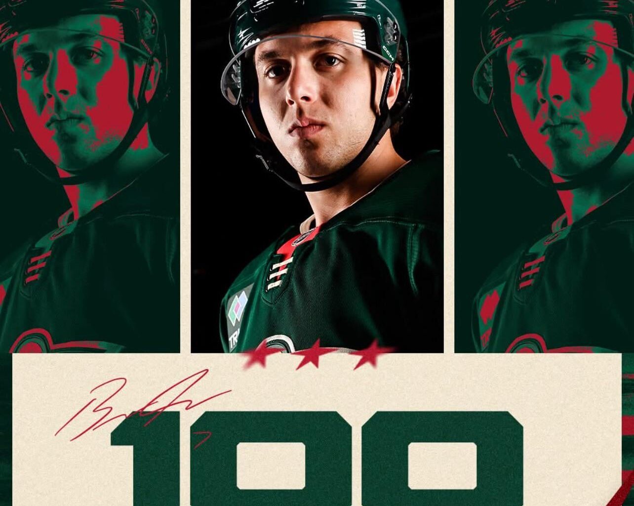 100 career points for Faber