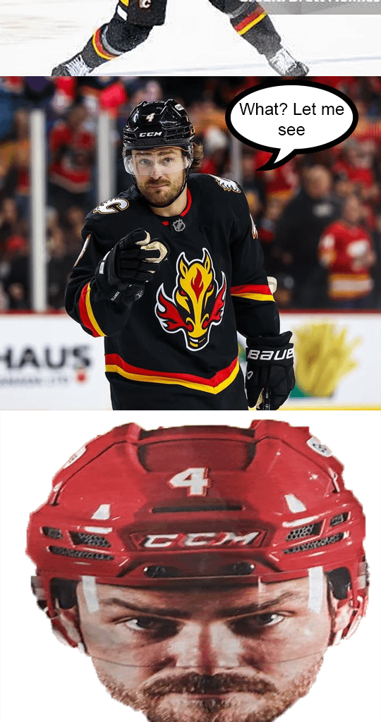 IT'S GAME DAY!!! The road trip continues with the FLAMES ABOUT TO WHALLOP THE PENGUINS!!! GO FLAMES!!!