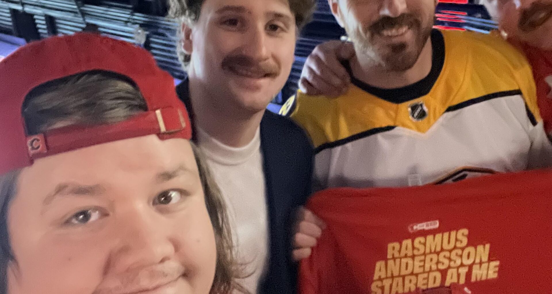 Met Ozzy Wiesblatt and the guys who got Stared down tonight