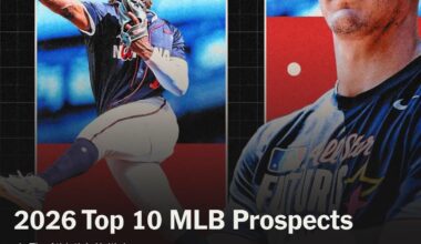 The Athletic: 2026 Top MLB Prospects
