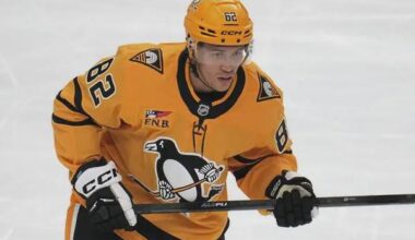 Penguins assign defenseman Caleb Jones to Wilkes-Barre/Scranton for conditioning
