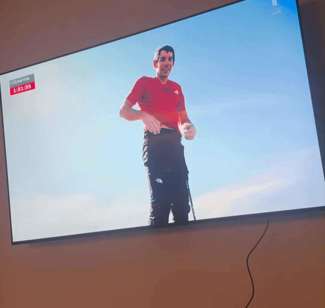 Look at Caleb's setup lmao