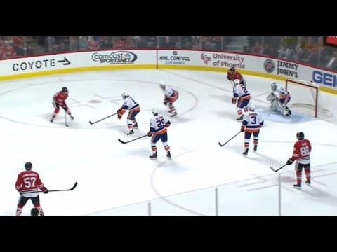 Throwback to when Kane and Panarin turned into Messi and Iniesta against the Islanders! [10/10/15]